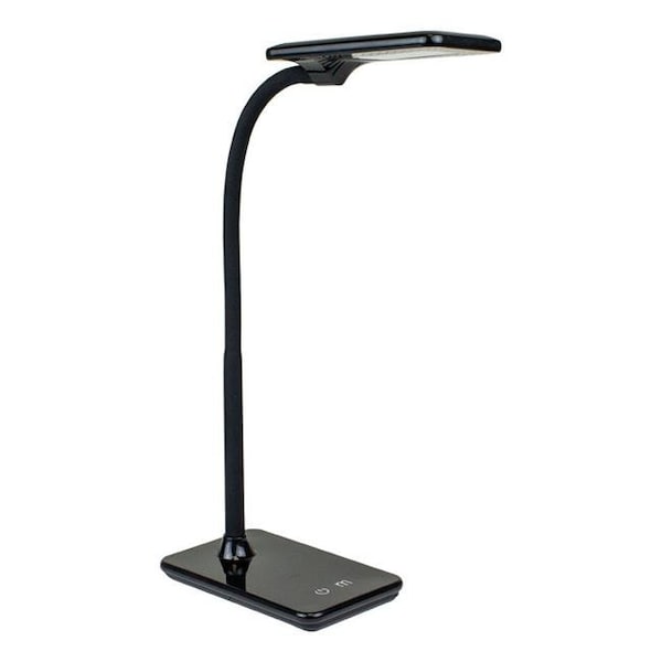 Newhouse 3897055 12 in. Lighting Zlata Desk Lamp; Black 3897055 - main